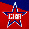 Трикотажный шарф СКА