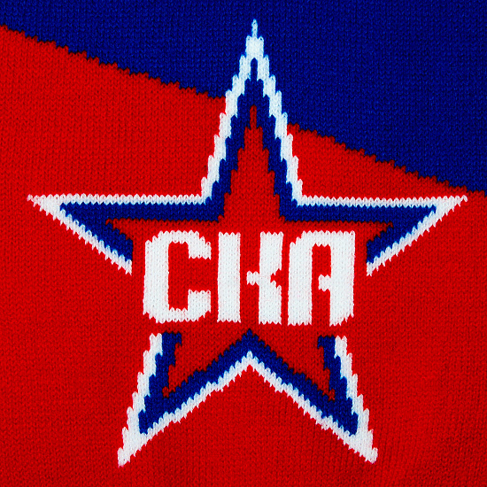 Трикотажный шарф СКА