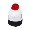 Red Machine Men's hat with pompom