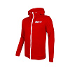 Men's zip up hoodie Red Machine