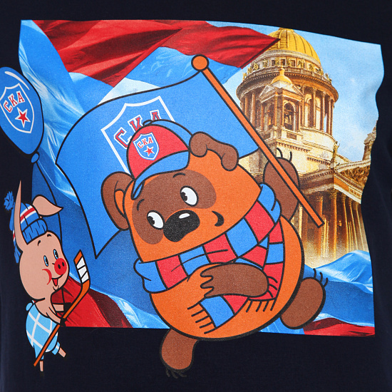 Футболка подростковая "Винни-Пух и Пятачок"