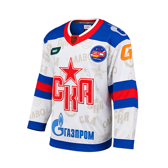 Свитер оригинальный хоккейный игровой СКА "80 лет"
