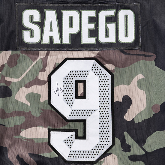 Home game Military jersey with autograph 25/26 Sapego (9)