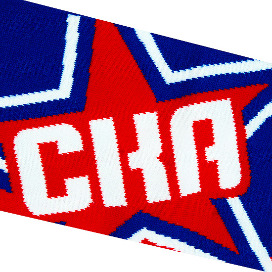 Трикотажный шарф СКА