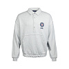 Men's hoodie with a polo collar and snap buttons ZARINA x SKA