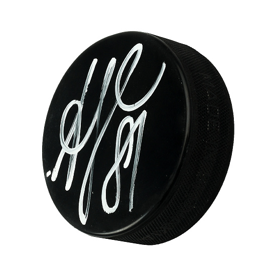 SKA souvenir puck autographed by Gritsyuk (81)