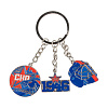 Metal triple keychain SKA