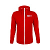 Men's zip up hoodie Red Machine