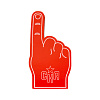 SKA red fan-hand