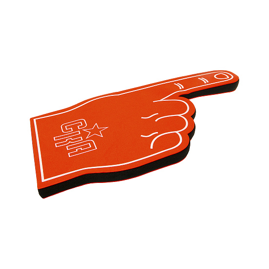 SKA red fan-hand
