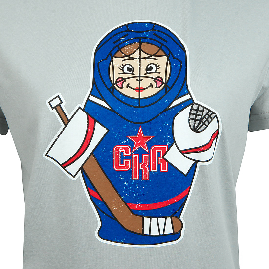 Женская футболка СКА "Матрешка"
