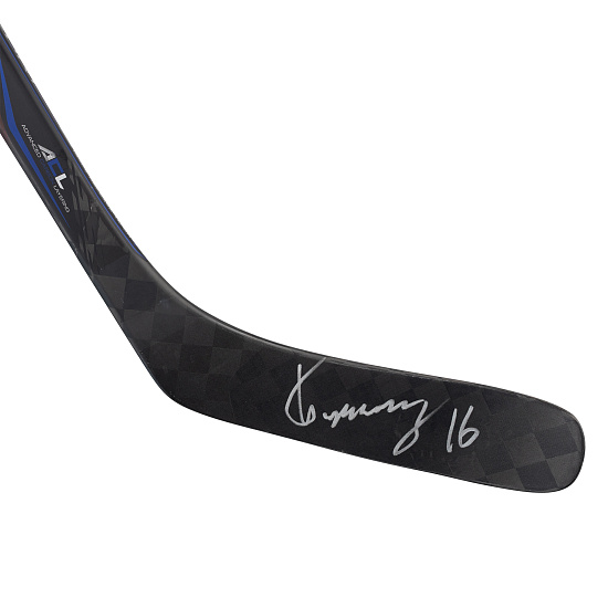 Клюшка BAUER VAPOR 1X LITE с автографом Плотников(16)