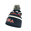 SKA hat with pompom
