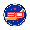Шеврон СКА "80лет" 6см (термо)