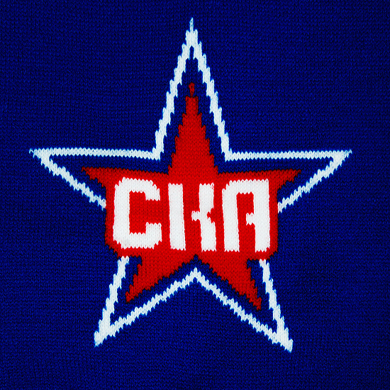 Трикотажный шарф СКА