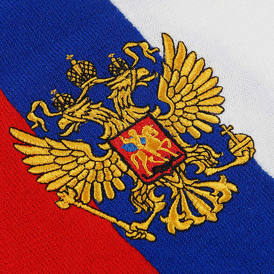 Шарф трикотажный вязаный с вышивкой арт.AG0142 "СКА"